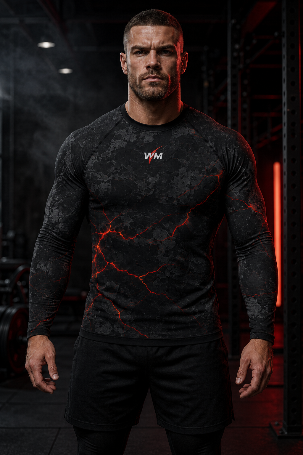 Rash Guard Iron Discipline - Edition Red Thunder